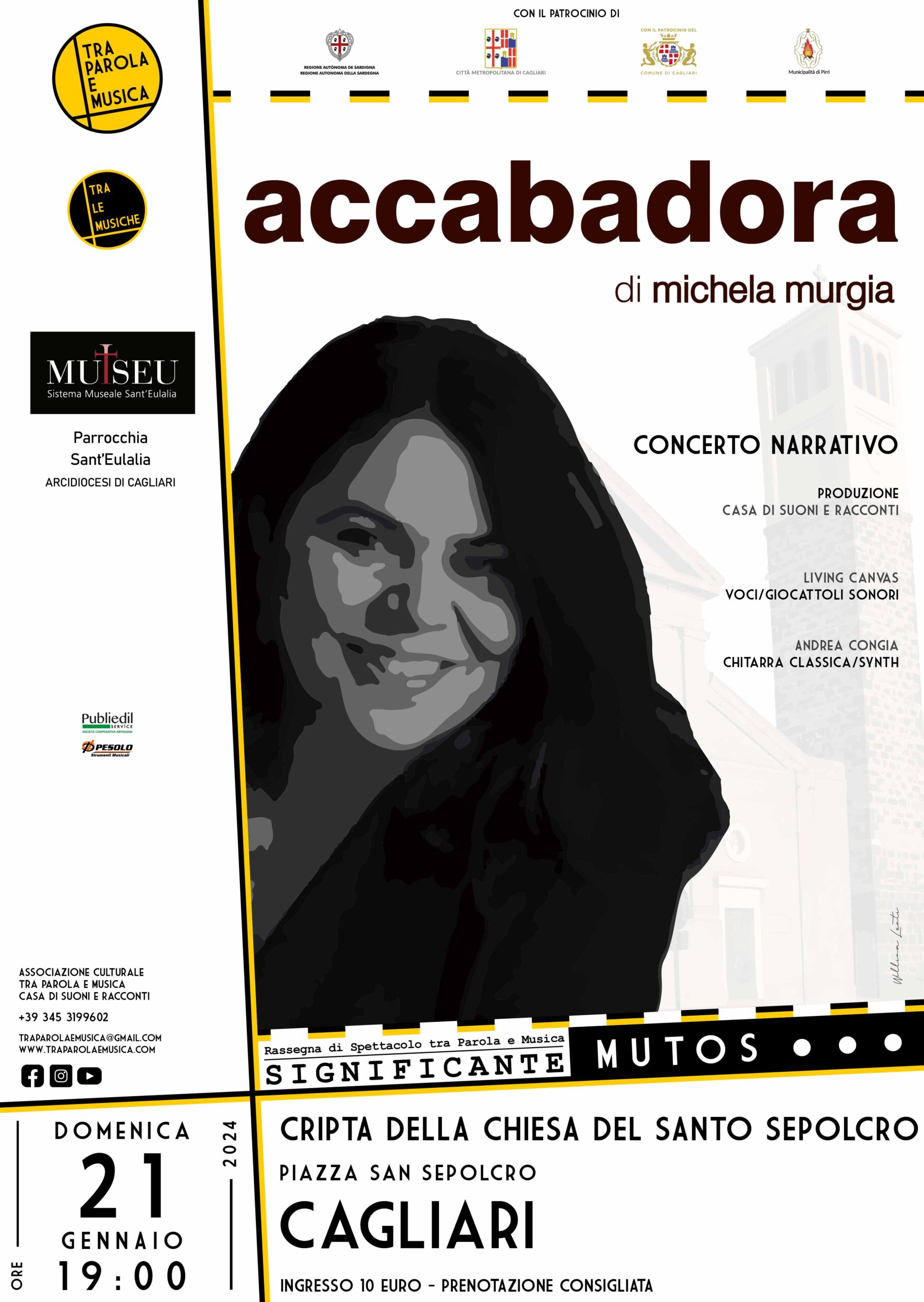 Accabadora”, a Cagliari un concerto narrativo dedicato a Michela Murgia -  S&H Magazine