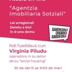 “Sardegna chiama Sardegna” Incontro on-line sulla Agenzia Immobiliaria Sociale
